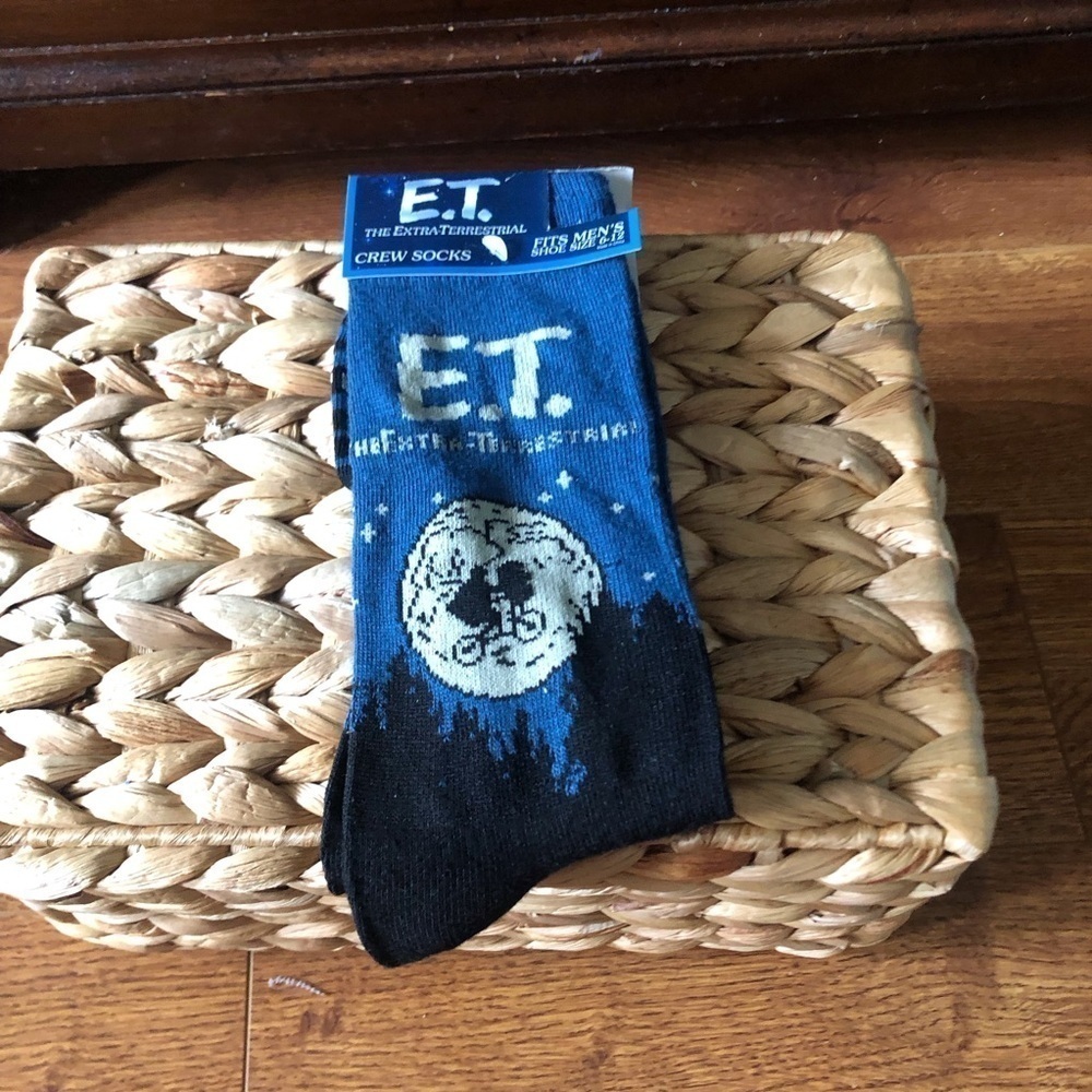 E.T. night sky crew socks